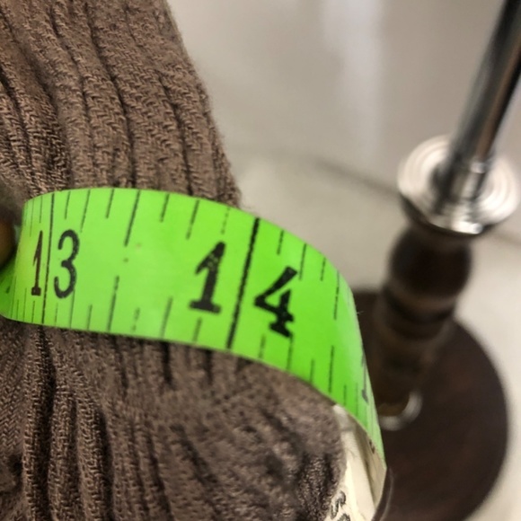 Womens Brown Fossil Scarf. - Picture 4 of 6